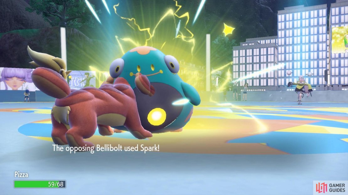 Does Bellibot want a hug or is he trying to paralyze my Pok&eacute;mon?