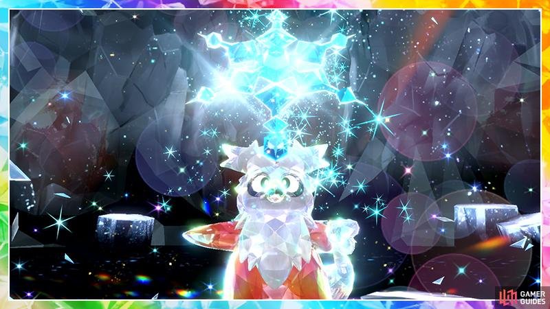 Delibird Tera Raid screenshot showing its Ice Tera type, courtesy of the Pok&eacute;mon Blog.