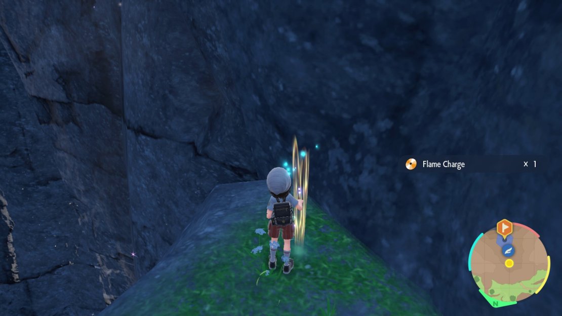 Flame Charge  location before reaching Research Station No.2 in Pok&eacute;mon Scarlet and Violet