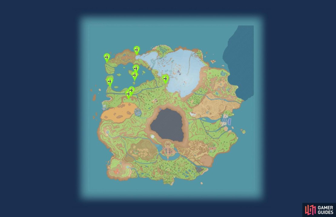 Green Stake Locations in Pok&eacute;mon Scarlet and Violet
