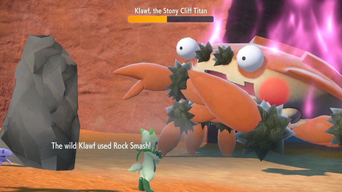  Klwarf can use Rock Smash