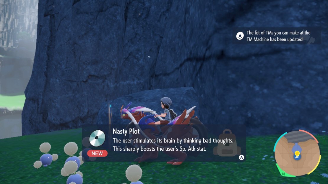 Nasty Plot location before Research Station No.3 in Pok&eacute;mon Scarlet and Violet.