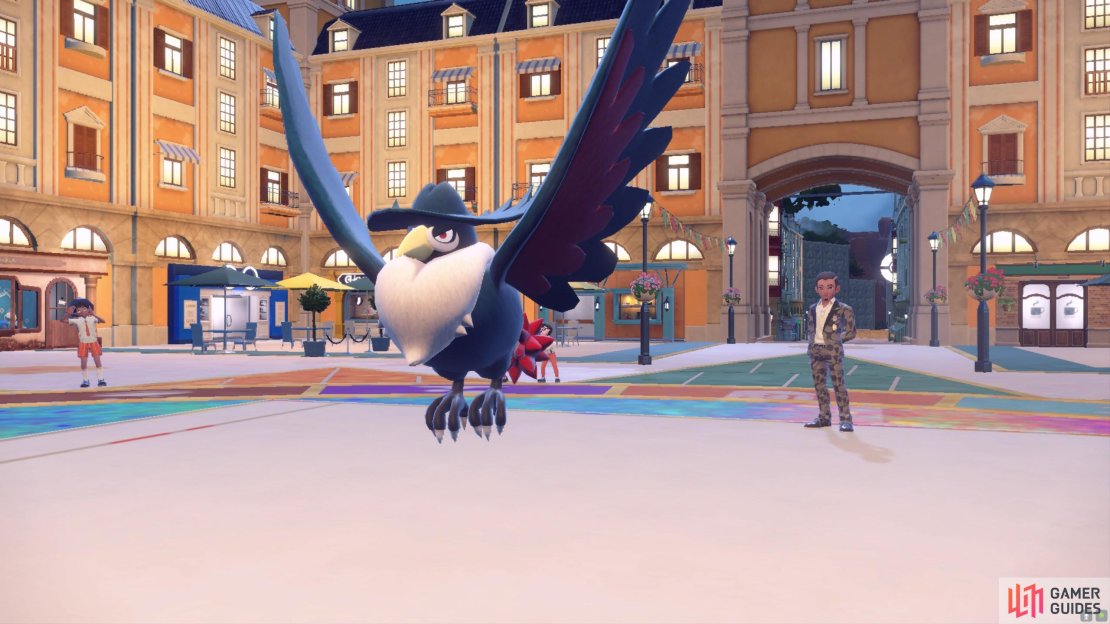 Salvatore&rsquo;s first Pok&eacute;mon is Honchkrow.