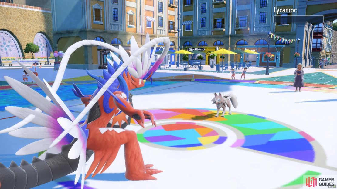 Koraidon or Lucario can blitz through Tyme&rsquo;s team.