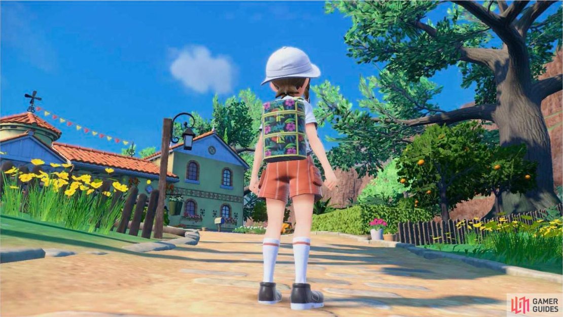 The Floral-print Sport Backpack. (Credit: The Pok&eacute;mon Company)