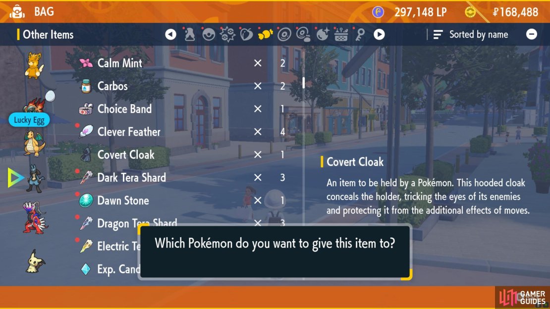 Covert Cloak protects your Pok&eacute;mon from the additional effects of the opponent&rsquo;s moves.