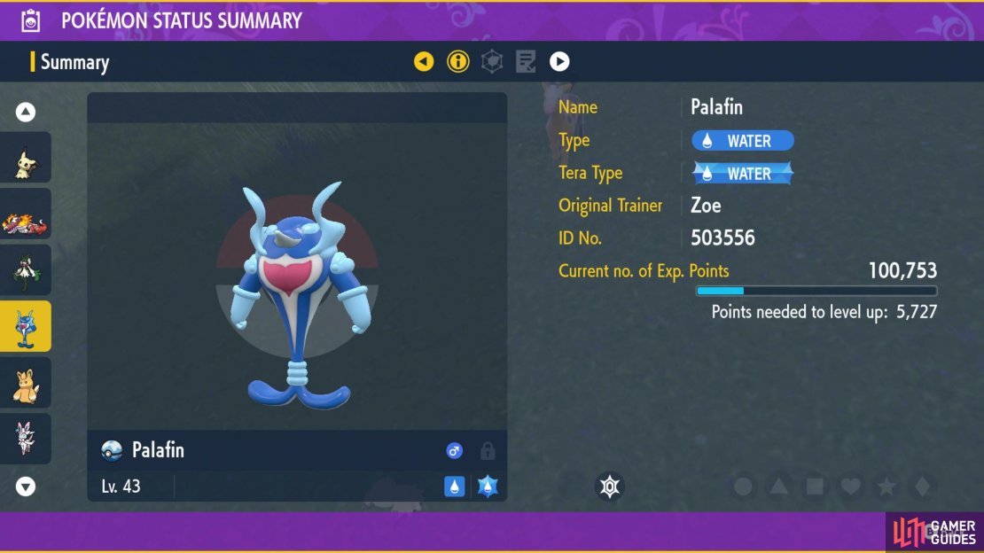 A closer look at Palafin&rsquo;s Hero Form.