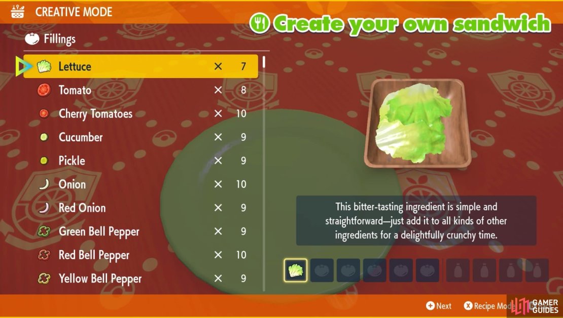 Crafting a killer sandwich. (Credit: The Pok&eacute;mon Company)