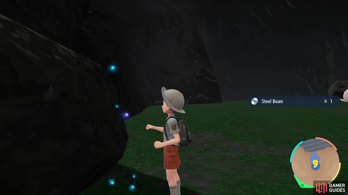 Steel Beam location before Research Station No.3 in Pok&eacute;mon Scarlet and Violet.