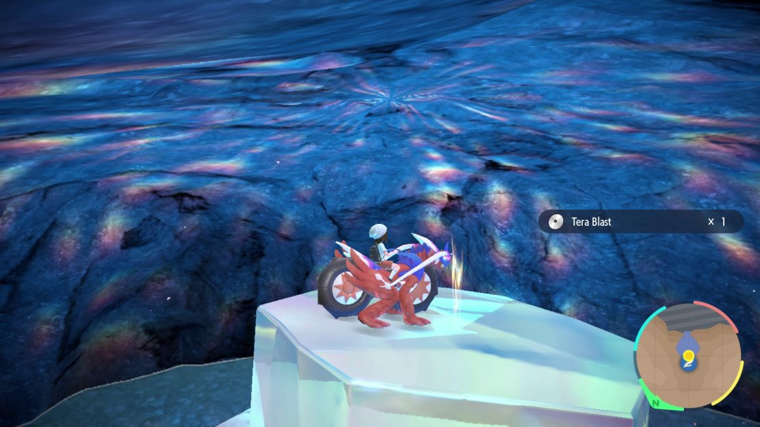 Tera Blast TM location near Zero Lab in Pok&eacute;mon Scarlet and Violet