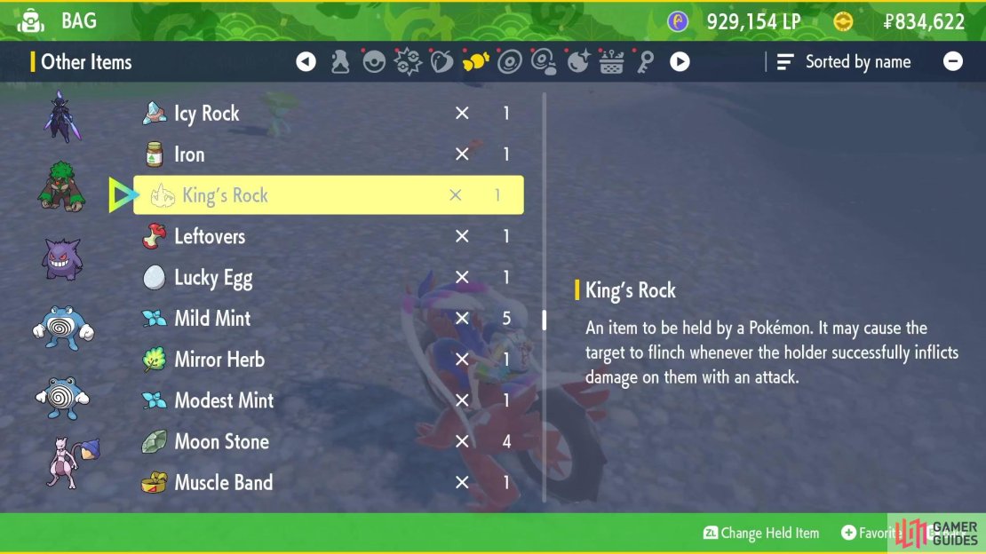 Give Poliwhirl the King&rsquo;s Rock to hold.