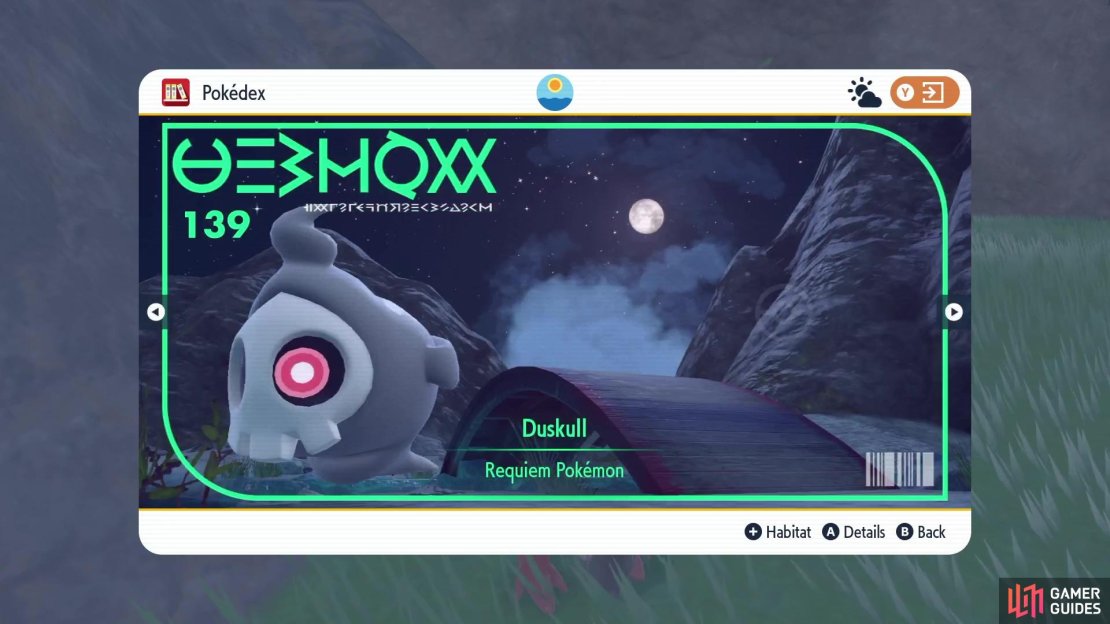 Duskull Pok&eacute;dex Image