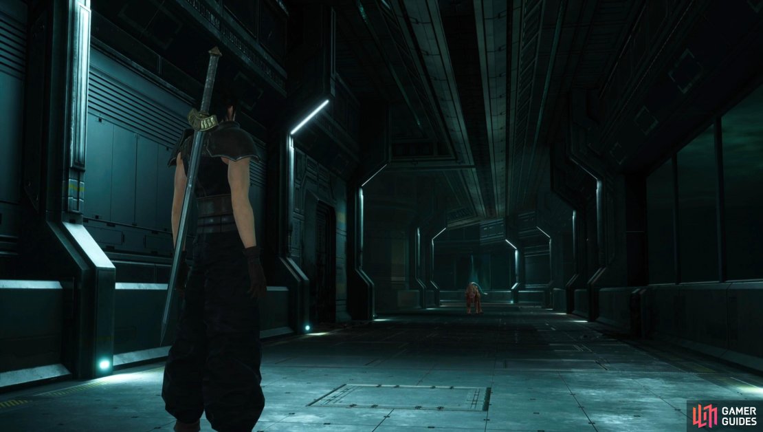 Follow the corridor all the way to the end, and  you&rsquo;ll encounter three of the six monsters.