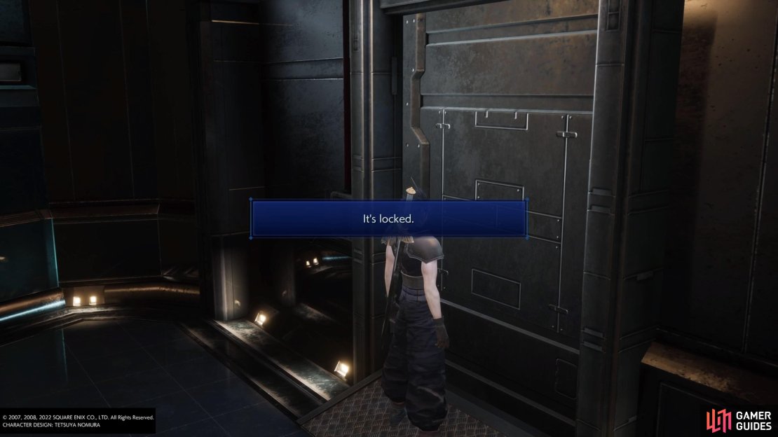 You can interact with the locked cells on your first visit to the floor