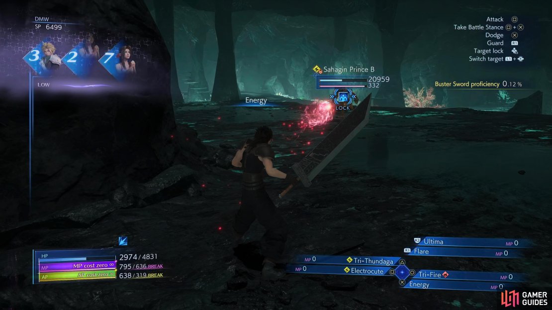 Energy is a non-elemental spell that follows the enemy.