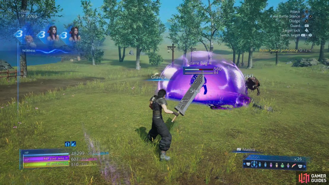 If the enemy is susceptible to gravity. Graviga will reduce the enemies&rsquo; health by half.