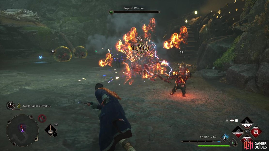 Make use of objects such as explosive barrels in these encounters