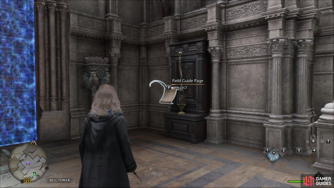 Next to the Courtyard exit is a broken broom.