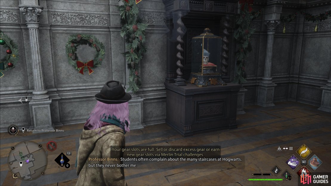 Grimbald Weft&rsquo;s location in Hogwarts Legacy.