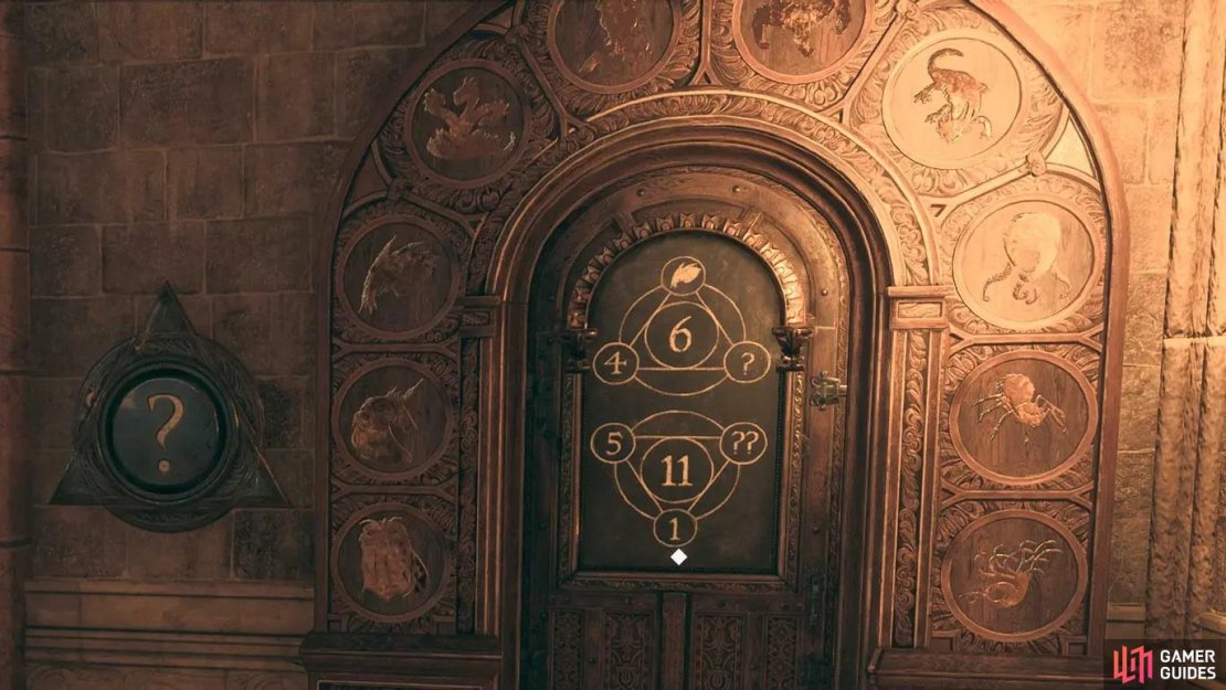 Found a door like this? Don&rsquo;t worry. Follow the guide below on how to solve Hogwarts Legacy door puzzles.