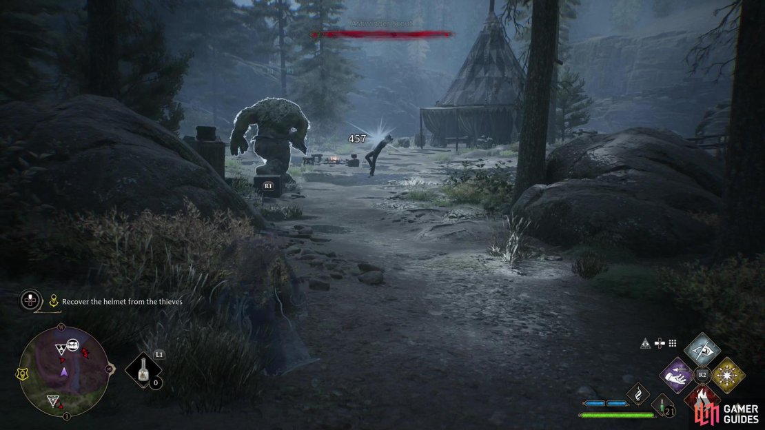 Let a Forest Troll and the Ashwinders settle their differences.