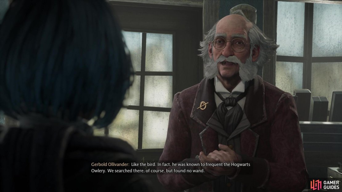 If you&rsquo;re in the Ravenclaw house, you&rsquo;ll need to accept a job from Ollivander.