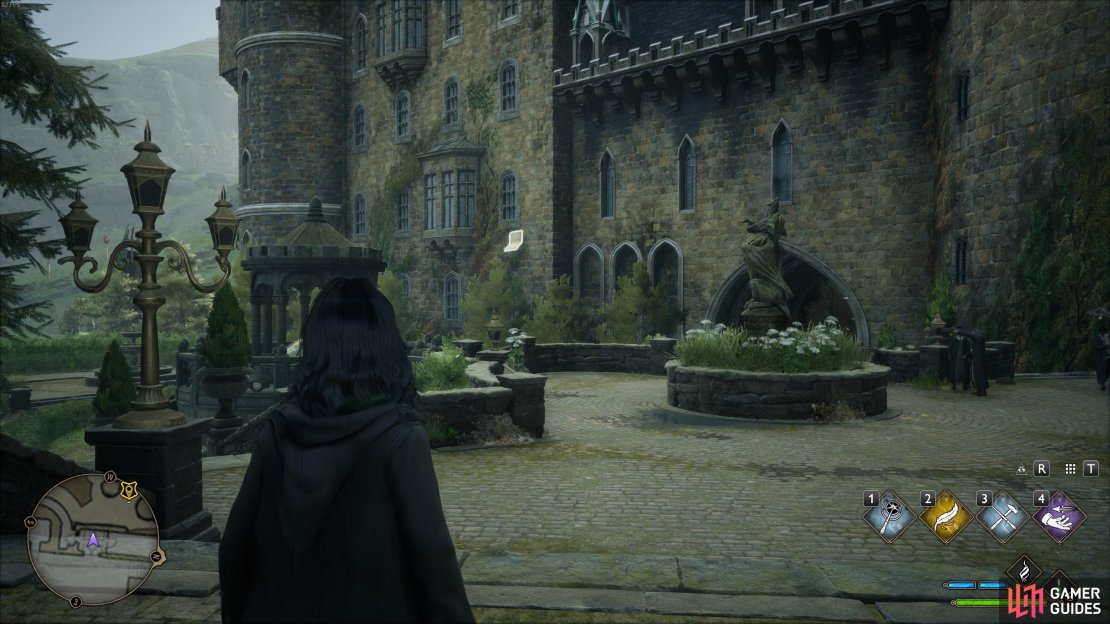 You&rsquo;ll find this page flying just outside the Great Hall on its western side.