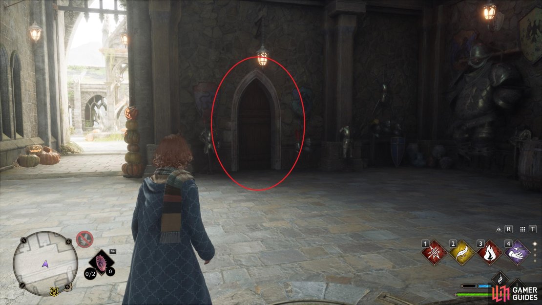 Use Alohomora to open this door.