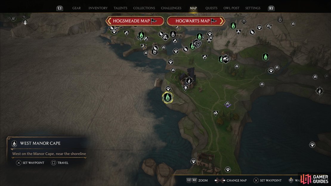 Head to this location on the map