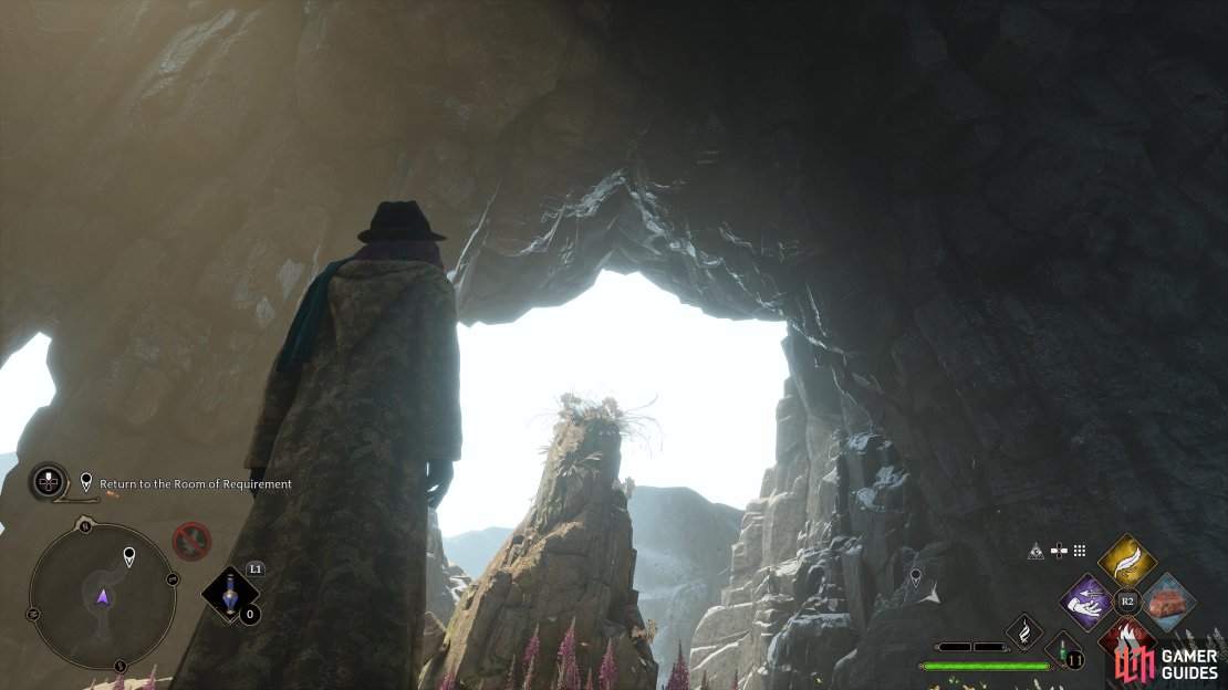 The Phoenix&rsquo;s perch at the end of  Phoenix Mountain Cave.