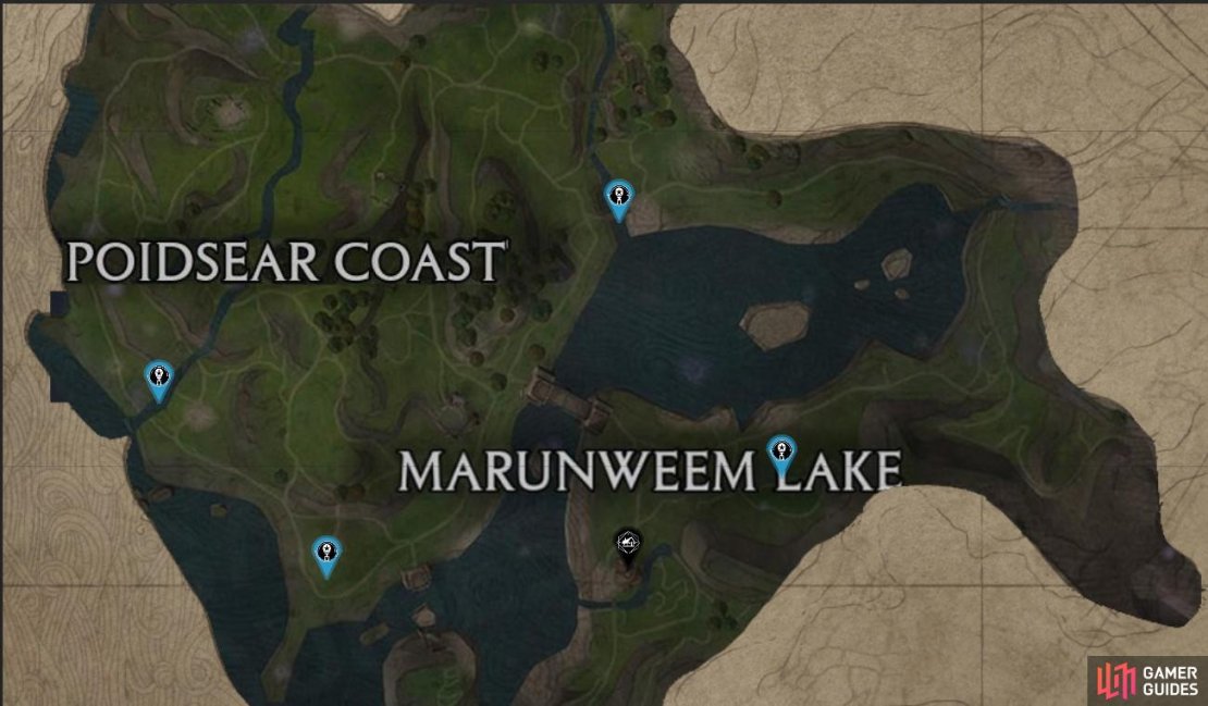 An overview of the balloon locations for this region.