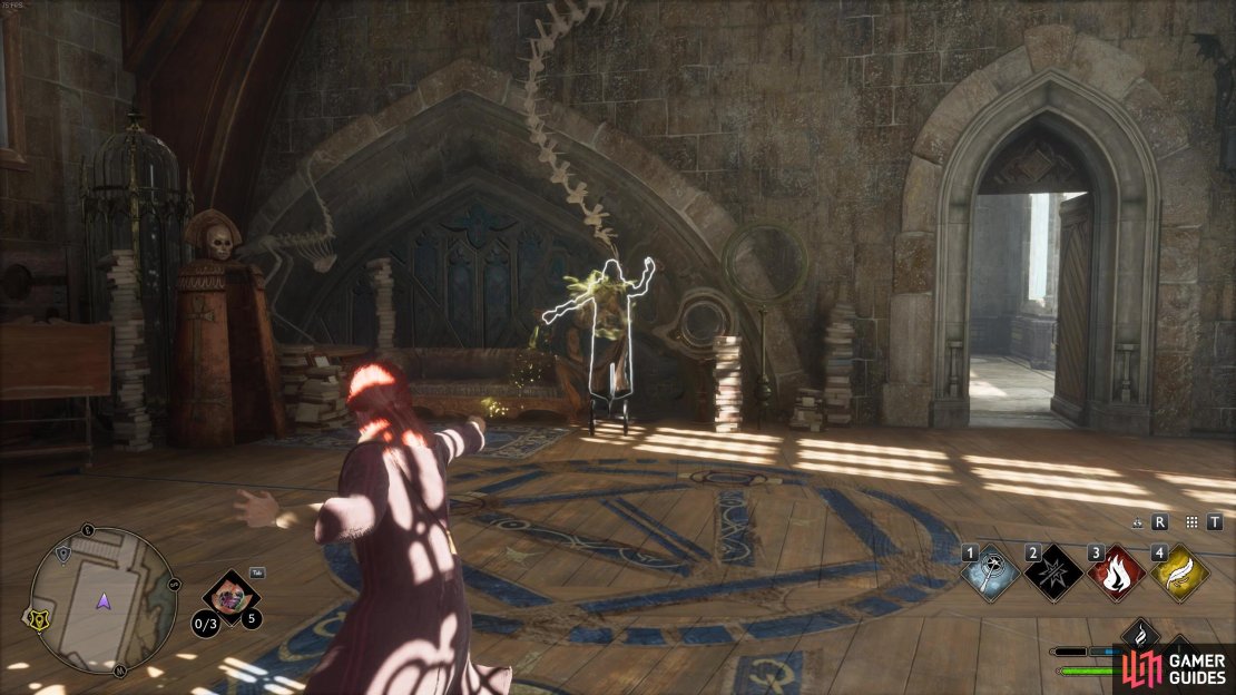 Using Expelliarmus in Hogwarts Legacy