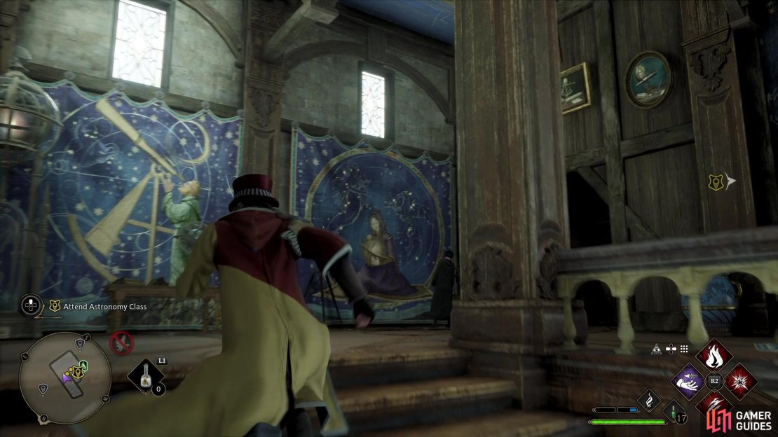 As soon as Witches and Wizards see the Astronomy tapestry hangings, they&rsquo;re in the right place.