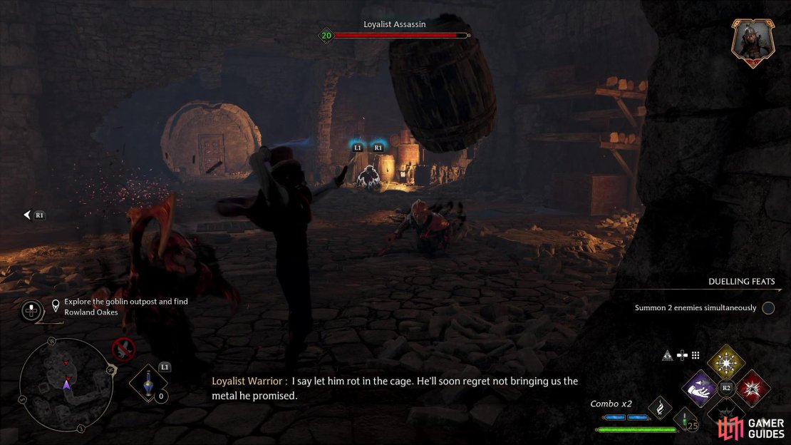 The undercroft now doubles up as a dungeon alongside a brilliant hangout for Ranrok loyalists. 