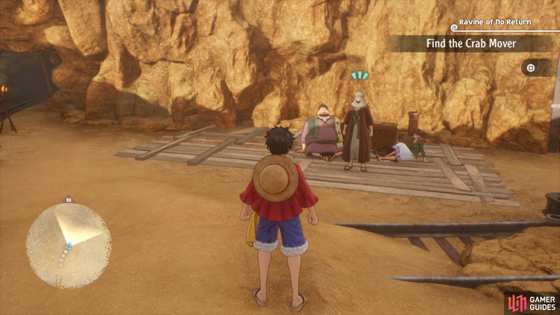 There will be another caravan NPC inside the Ravine