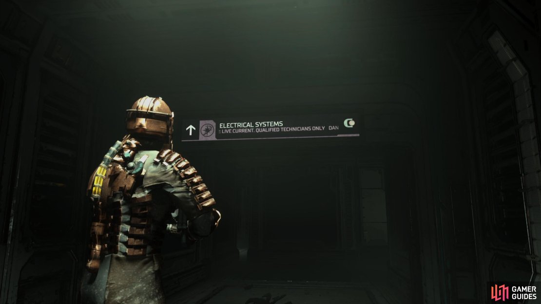 You&rsquo;ll visit the Electrical Systems Room in Chapter 4.