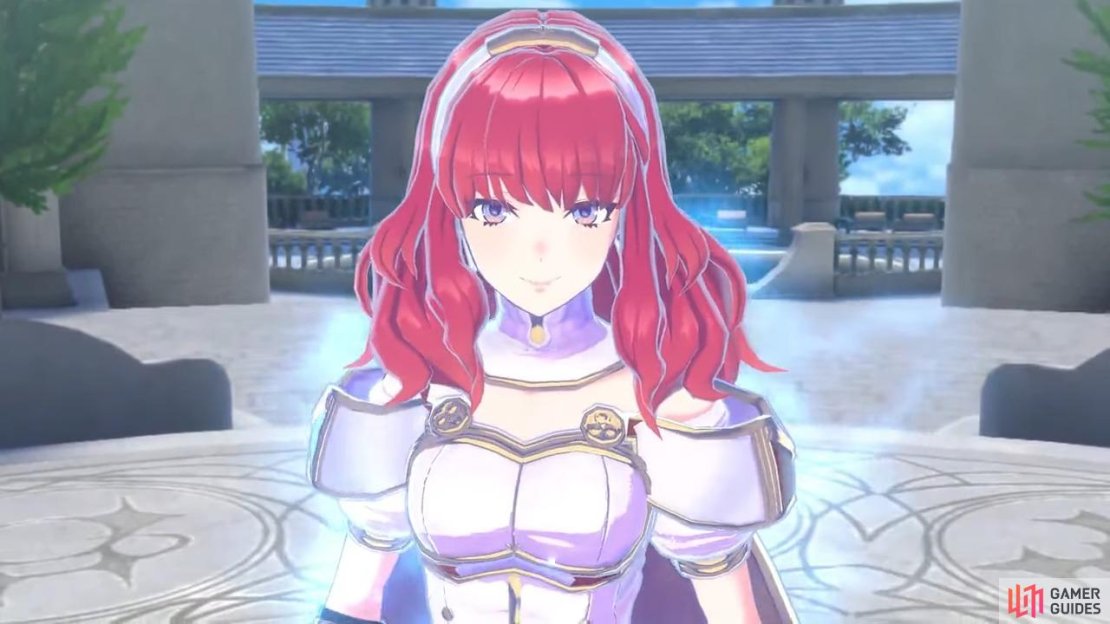 Celica and Alear talking in !Fire Emblem Engage