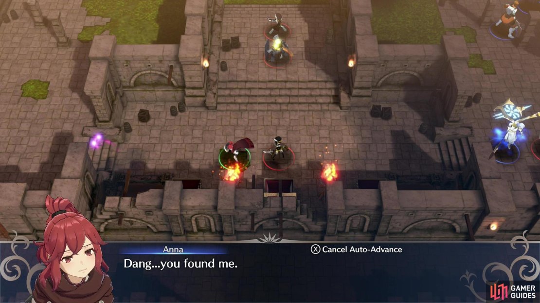 You&rsquo;ll need to recruit Anna in her Paralogue if you want to make use of her services.