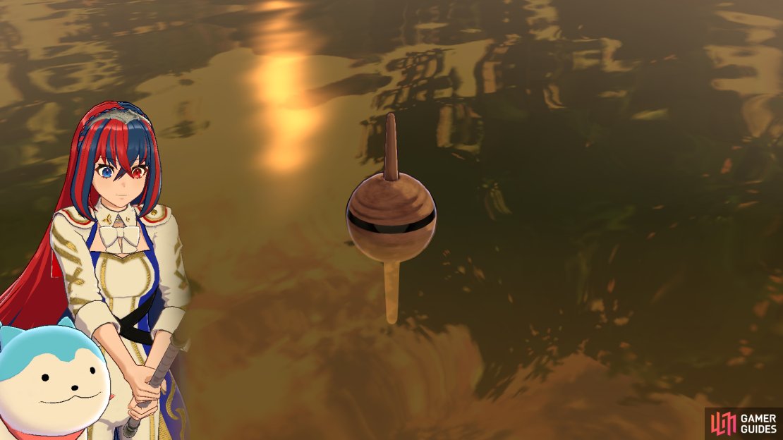 Fishing with Sommie&rsquo;s help.