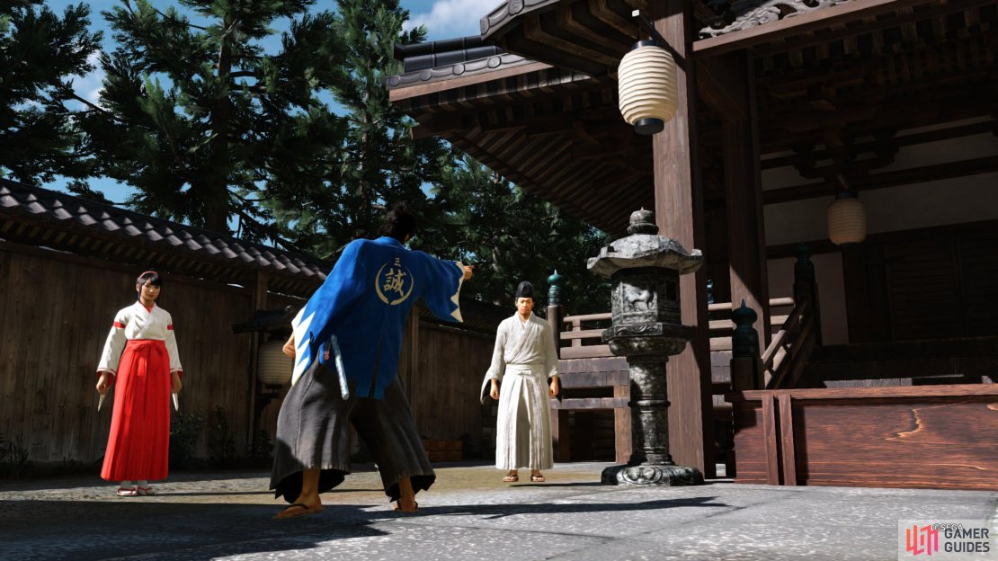 You can spend Virtue (currency) to purchase rare items from the Shinto Priest&rsquo;s Shop.