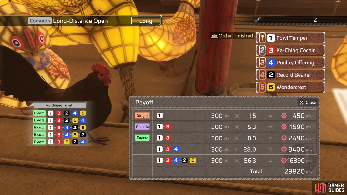 You can go from rags to riches with Chicken Racing