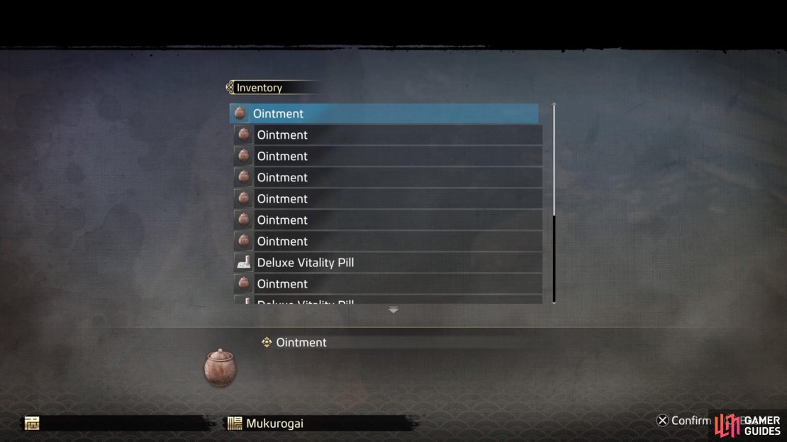You can simply give it the basic Ointment each time it asks for a medicine