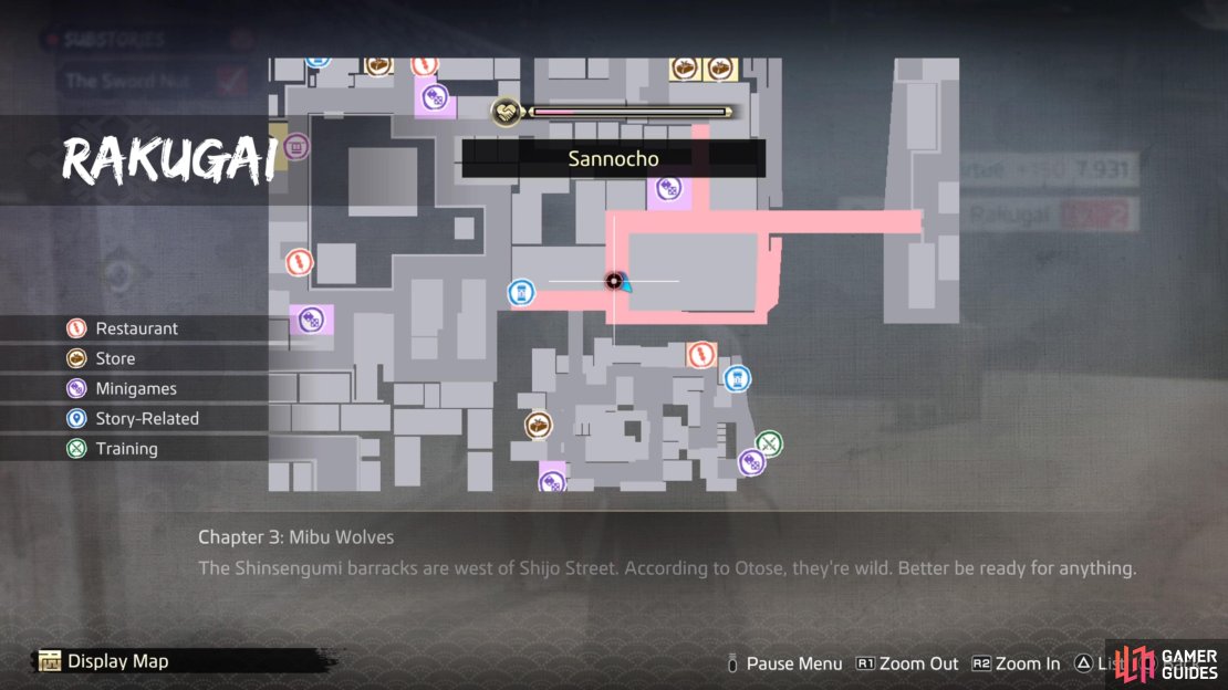 You can find the Odd Man here on the map