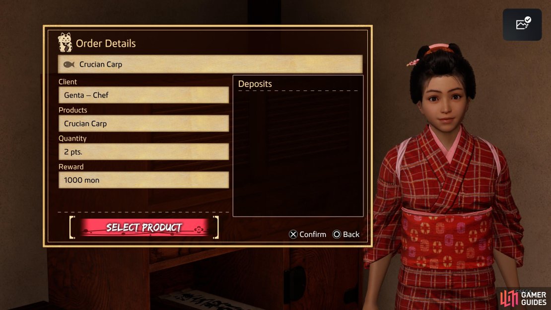 The Order Details screen will show you everything you need to know about the order. 