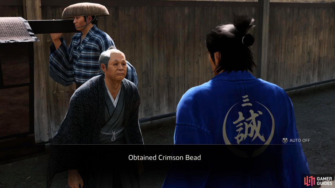 You&rsquo;ll get a Crimson Bead for your troubles. This is a rank 9 crafting material.