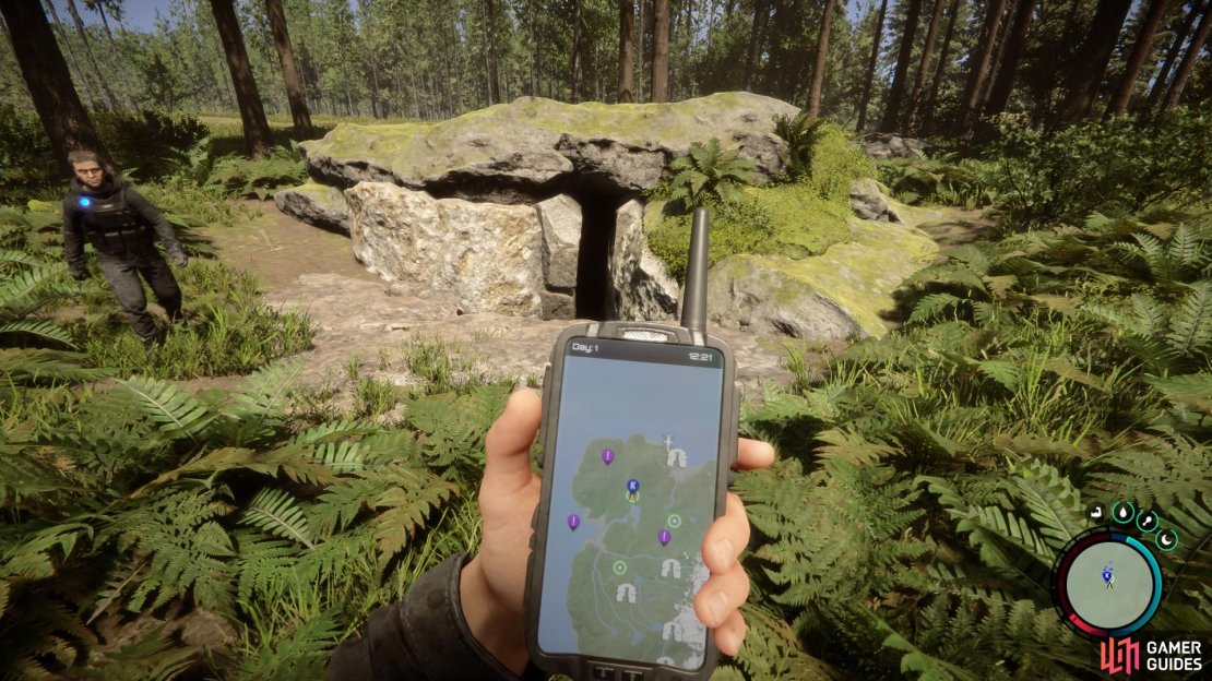 There is a Bunker near the beach where you can use the Maintenance Keycard to access deeper.