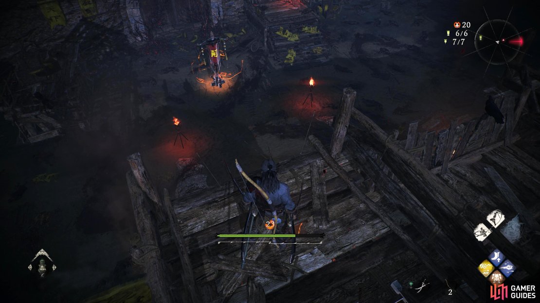 Found at the opposite end of the ramparts. You&rsquo;ll need to defeat the Demon Bird Dragon thing to unlock it.