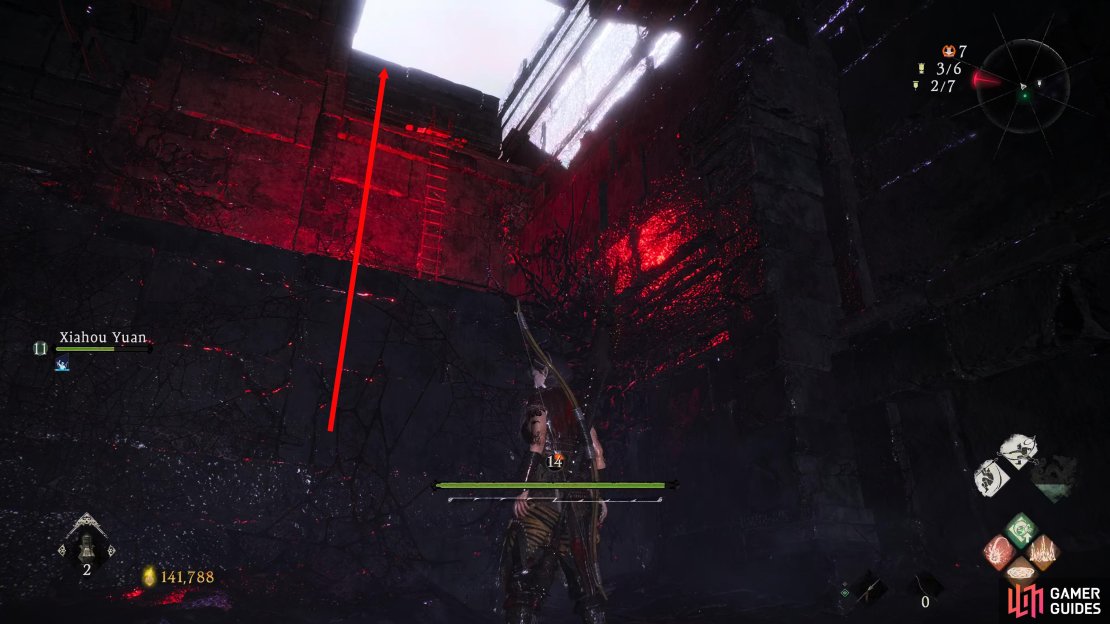 Take the ladders up to exit the sewer