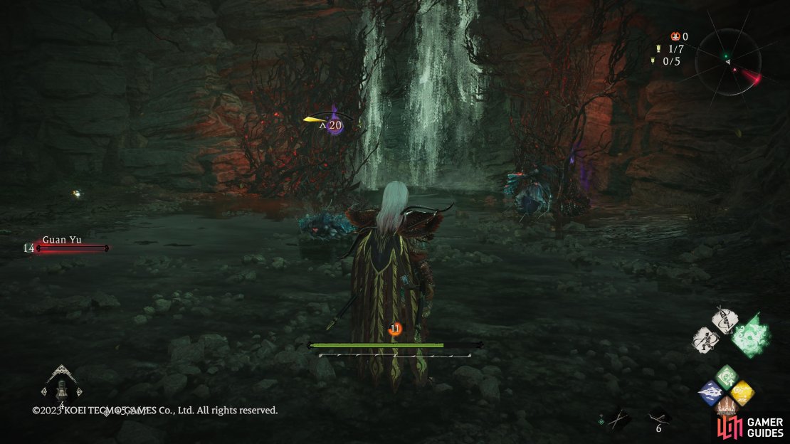 Go into this cave