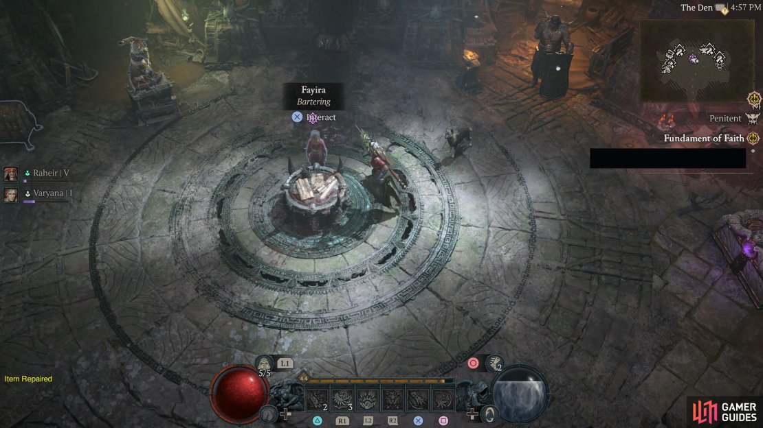 When a Mercenary hits Rank V, you&rsquo;ll unlock Bartering.